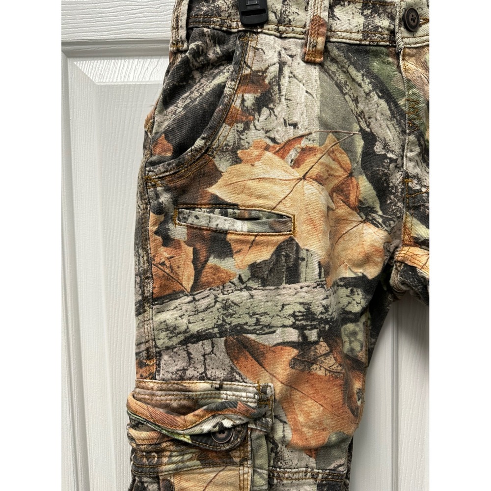 Jordan Craig Men Real Tree Camo Cargo Utility Pants 30x30 Cotton Tree Leaf Print - Picture 6 of 6